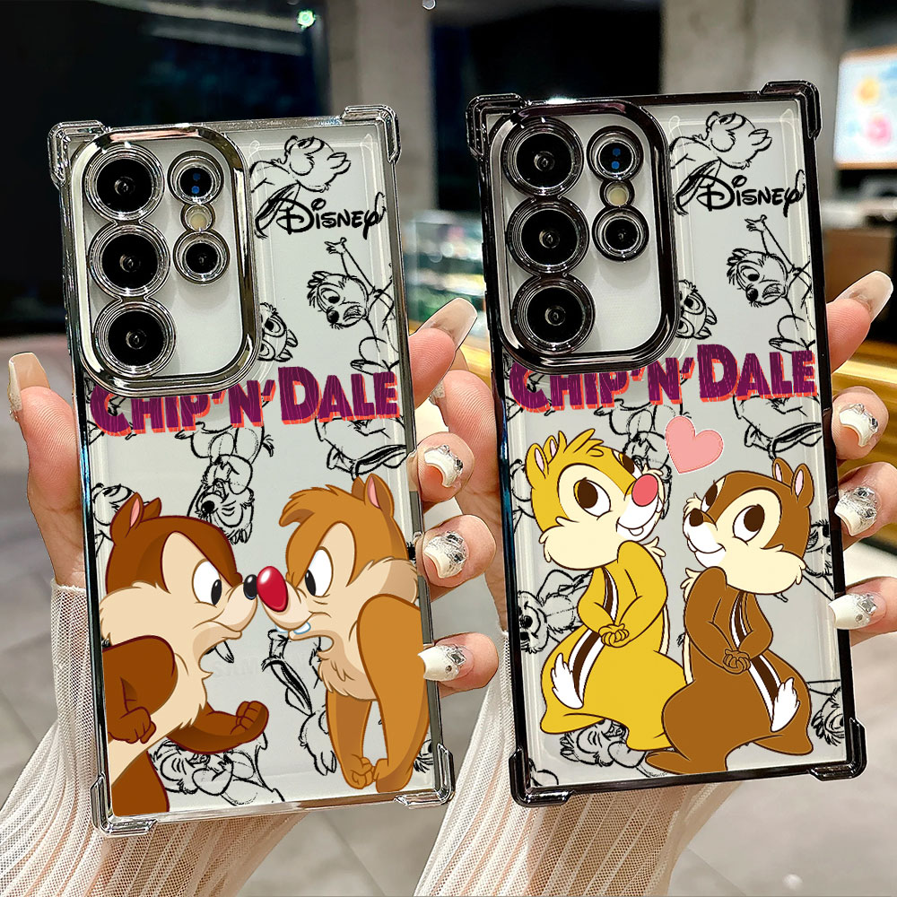 Samsung Galaxy S25 - Casing Kartun Chip & Dale untuk