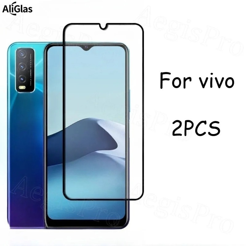 Vivo X200 - 2 Buah Pelindung Layar Kaca Tempered
