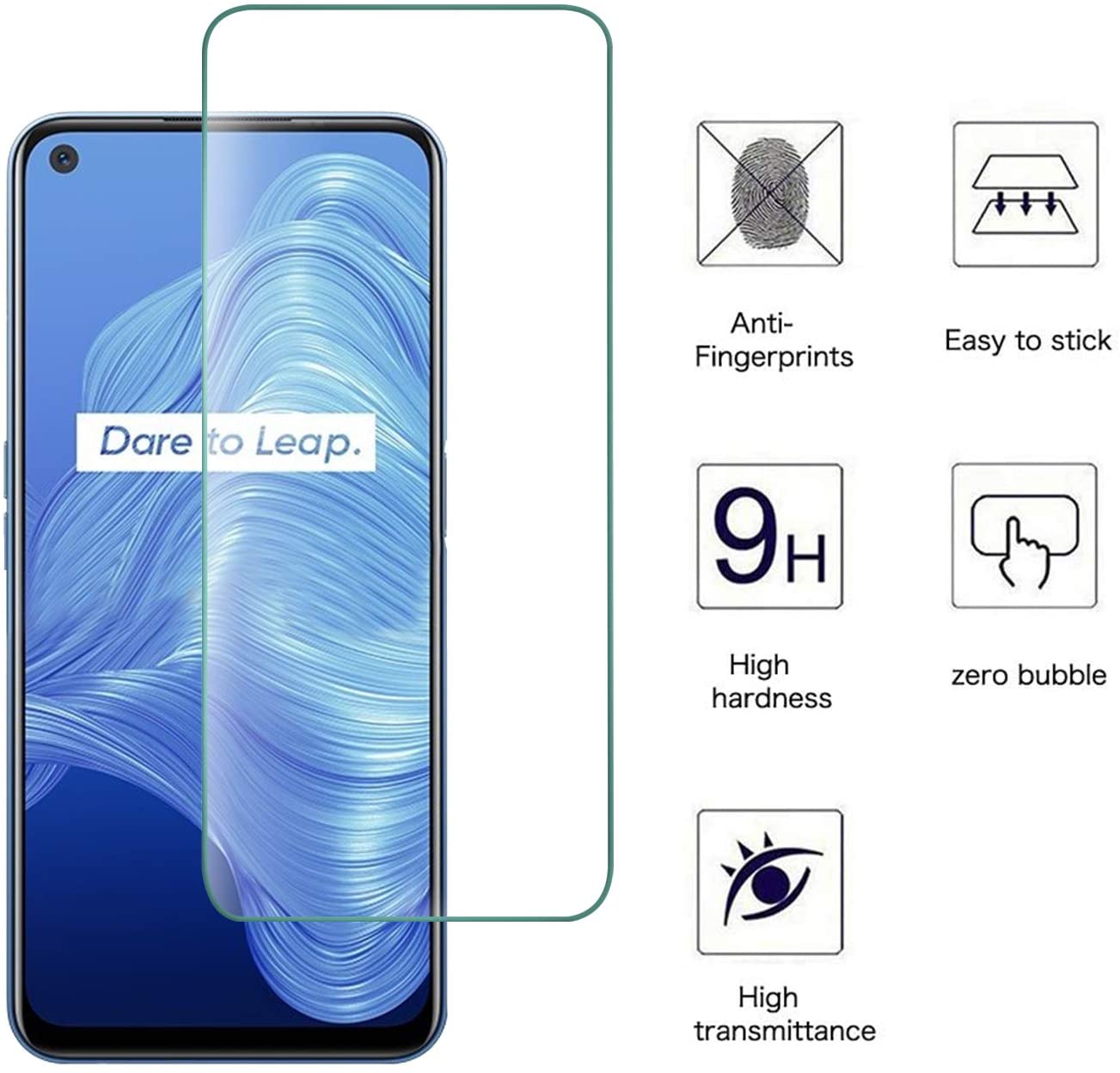 Realme Gt 6 - Kaca Tempered untuk Realme 6 7