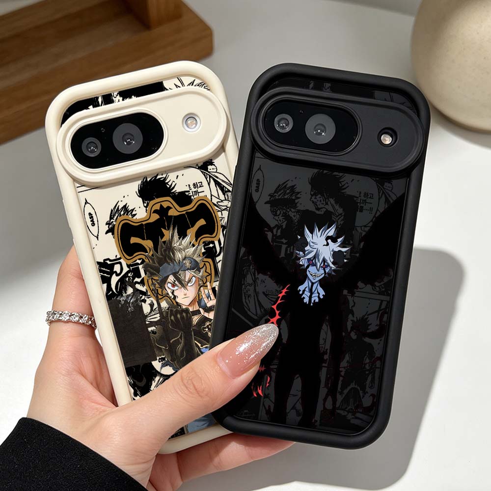 Casing Ponsel Keren Black Clov - Google Pixel 8A ulasan dan harga
