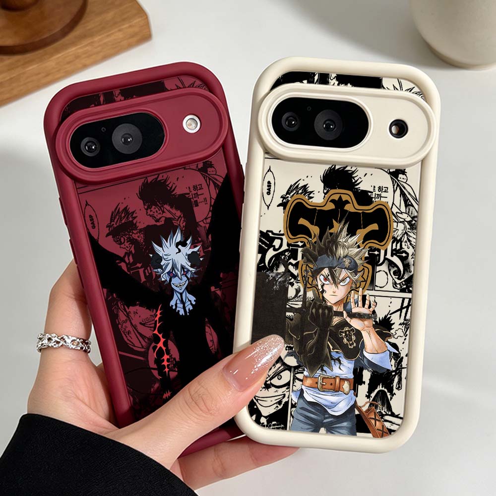 Casing Ponsel Keren Black Clov - Google Pixel 8A ulasan dan harga