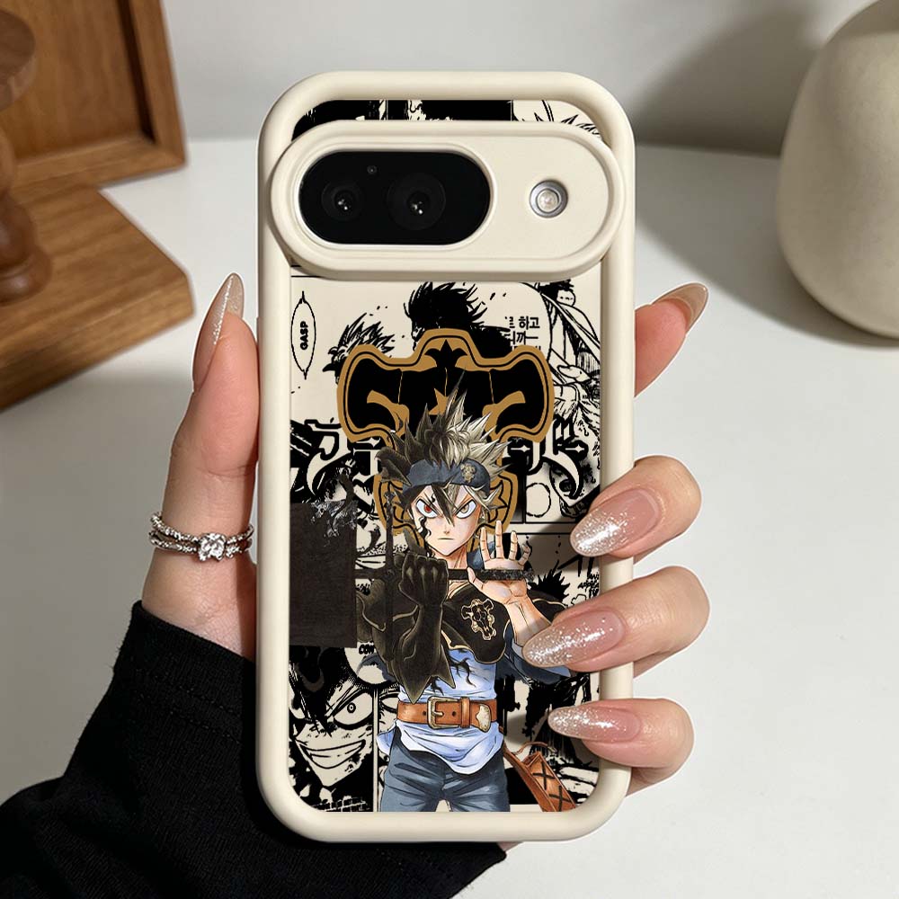 Casing Ponsel Keren Black Clov - Google Pixel 8A ulasan dan harga