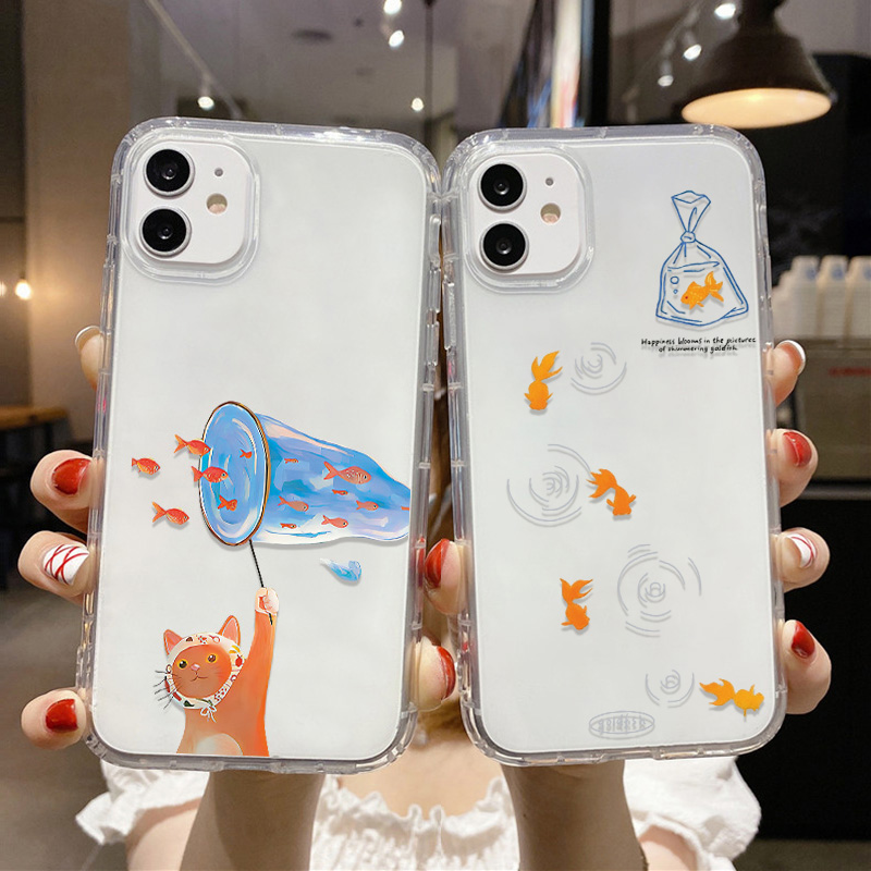 Casing HP Transparan Motif Ika - Apple Iphone 15 Pro Max ulasan dan harga