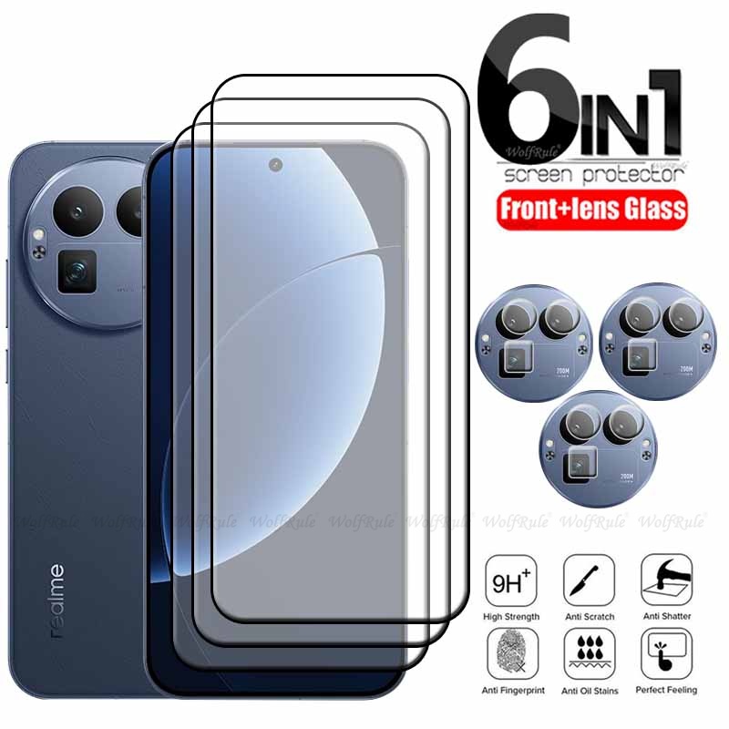 Pelindung Layar Kaca Tempered  - Realme Gt 6 ulasan dan harga
