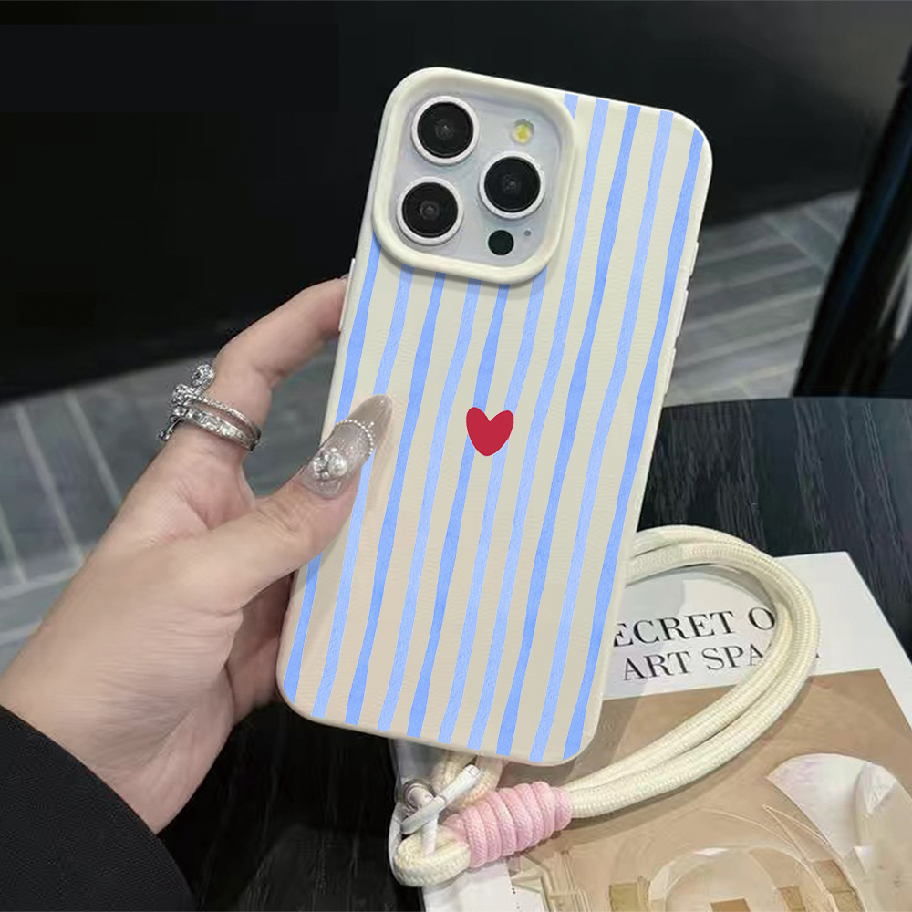 Casing Ponsel Motif Garis Vert - Apple Iphone 15 Pro Max ulasan dan harga