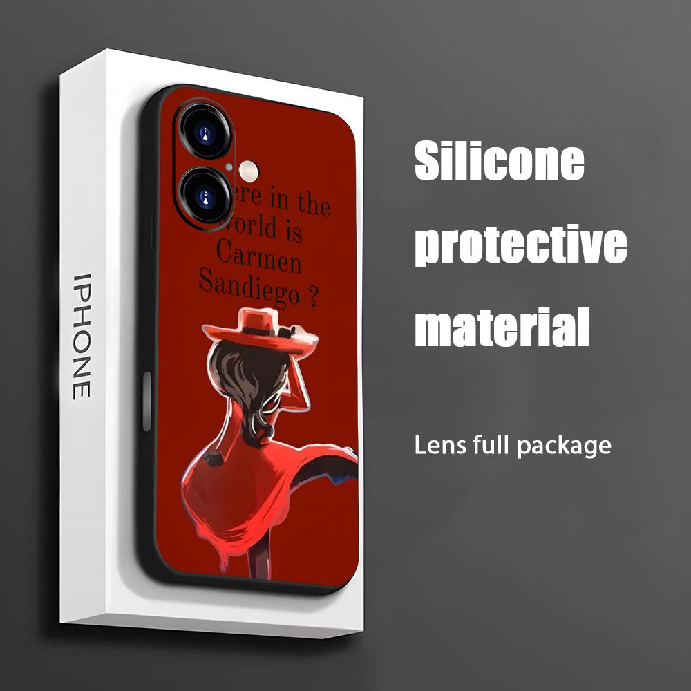 Casing Ponsel Kartun Carmen Sa - Apple Iphone 15 Pro Max ulasan dan harga